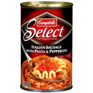 1 Cup Select Harvest, Italian Sausage With Pasta & Pepperoni Soup