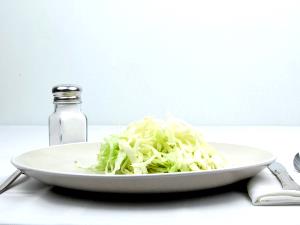 1 Cup, Shredded (70.0 G) Savoy Cabbage, raw