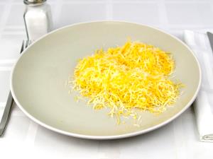 1 Cup Shredded Cheddar or Colby Cheese (Low Sodium)