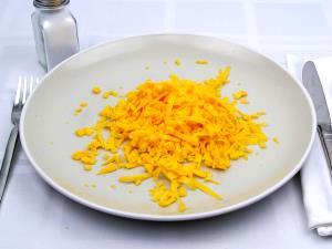 1 Cup Shredded Low Fat American Cheese