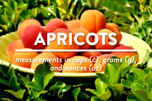 1 Cup Sliced Apricot