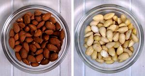 1 Cup Sliced, Unblanched Unroasted Almonds