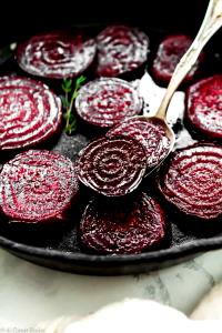 1 Cup Slices Cooked Beets (from Frozen, Fat Not Added in Cooking)