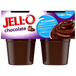 1 cup Sugar Free Reduced Calorie Double Chocolate Pudding Snack