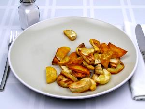 1 Cup Sweet Potato (Drained Solids, Syrup Pack, Canned)