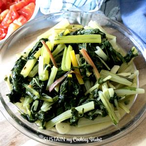 1 Cup Swiss Chard, Boiled W/Salt