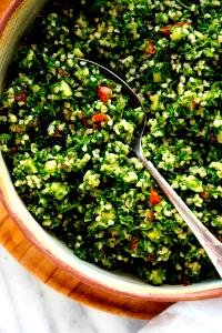 1 Cup Tabbouleh (Bulgar with Tomatoes and Parsley)