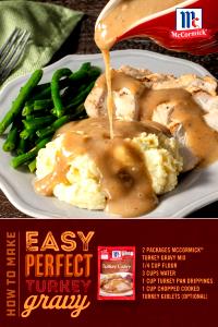 1 Cup Turkey with Gravy (Mixture)