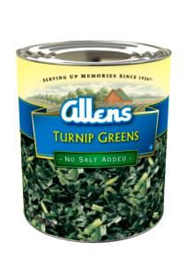 1 Cup Turnip Greens, No Added Salt