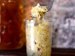 1 Cup, Undrained Sauerkraut (Solid and Liquids, Canned)