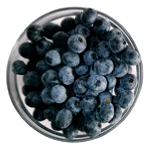 1 Cup Unthawed Blueberries (Unsweetened, Frozen)