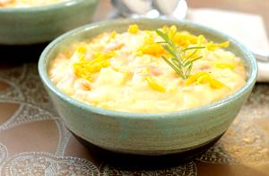 1 Cup White Cheddar Potato Chowder, Lowfat, Rts