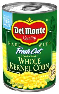 1 Cup White Sweet Corn (Whole Kernel, Drained Solids, Canned)