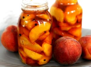 1 Cup Whole Pickled Peach