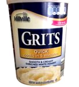 1 Cup Yellow Corn Grits Cereal (Without Salt, Cooked with Water, Unenriched)