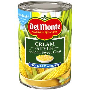 1 Cup Yellow Sweet Corn (Cream Style, Canned)