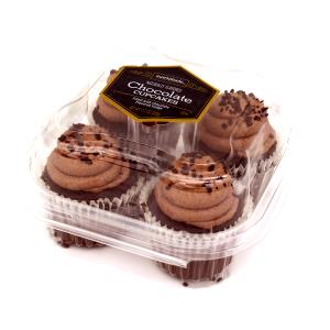 1 cupcake (83 g) Triple Chocolate Gourmet Cupcakes