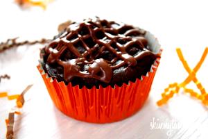 1 Cupcake Chocolate Cup Cake, Lowfat