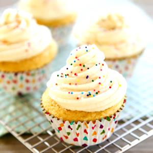 1 Cupcake Cupcake with Icing or Filling (Not Chocolate)