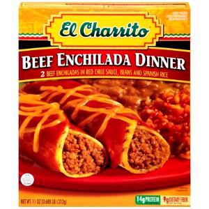 1 dinner (312 g) El Charrito Beef Enchilada Dinner