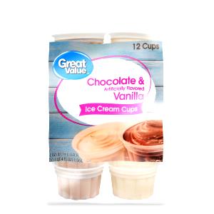 1 Dixie Cup (3 Fl Oz) Ice Cream (Flavors Other Than Chocolate)