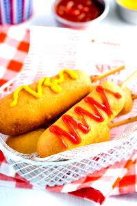 1 dog Corn Dogs