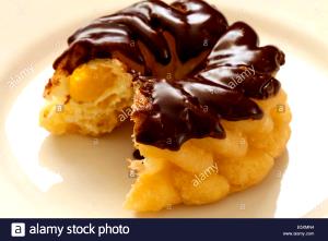 1 donut (1.8 oz) Chocolate Dipped Cruller Bites