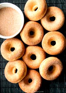 1 donut (28 g) Plain Cake Donuts