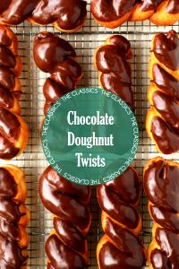 1 donut (98 g) Donut Twist - Chocolate Iced