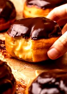 1 donut Boston Cream Donut