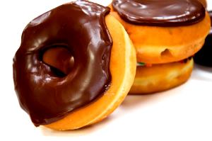 1 Donut Chocolate Dip Donuts