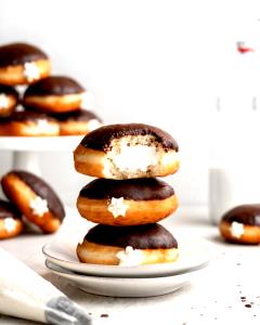 1 donut Cocoa Kreme Puff Donut