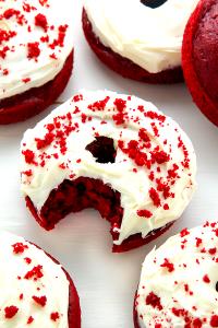 1 donut Red Velvet Cake Donut