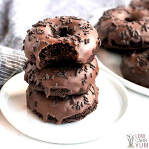 1 Doughnut Donut Mix, Chocolate Glazed, Low Carb