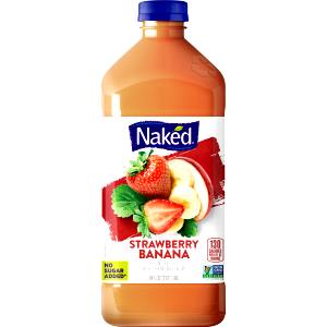 1 drink (32 oz) Strawberry Banana Fruit Drink (Large)