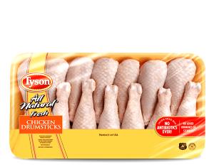 1 drumstick (4 oz) Fresh Chicken Drumsticks