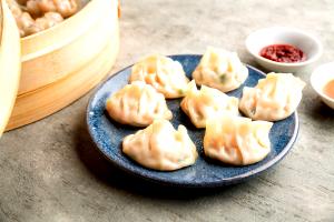 1 dumpling (1 oz) Steamed Shrimp Dumplings