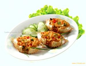 1 each (57 g) Stuffed Crab Shell