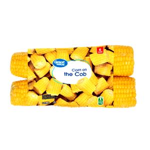 1 ear (85 g) Sweet Corn Cobbetts