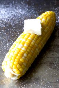 1 Ear Corn On The Cob, Yellow, Boiled W/Salt