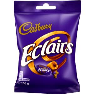 1 eclair (59 g) Chocolate Eclairs