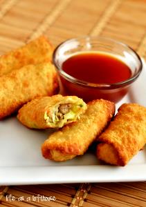 1 egg roll (57 g) Chicken Egg Rolls