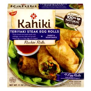 1 egg roll (71 g) Teriyaki Steak Egg Rolls