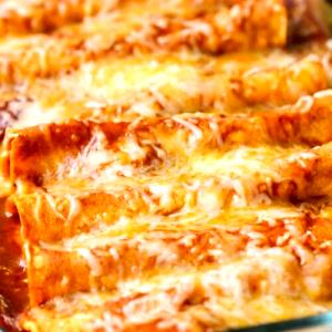 1 enchilada Cheese Enchiladas