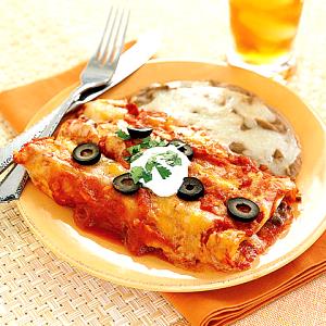 1 Enchilada Enchilada W/Cheese & Beef