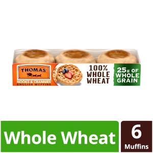 1 english muffin (75 g) Whole Wheat English Muffin