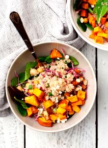 1 entree (255 g) Sweet Potato Quinoa Bowl