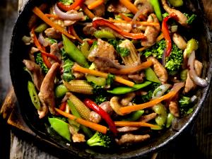 1 entree (388 g) Thai Pork Stir-Fry