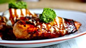 1 entree Grilled Balsamic Chicken & Iceberg Wedge