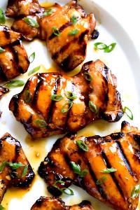 1 Entree Grilled Chicken W/Teriyaki Glaze Entree